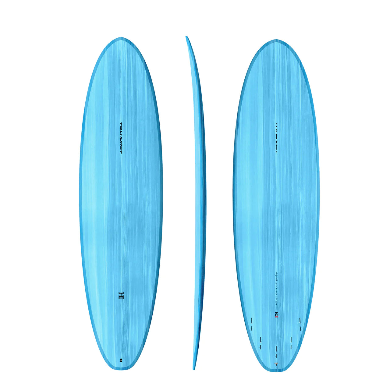 HARLEY INGLEBY | TOLHURST THE MOE THUNDERBOLT RED - LIGHT BLUE 7'2" 49.4L FCS II