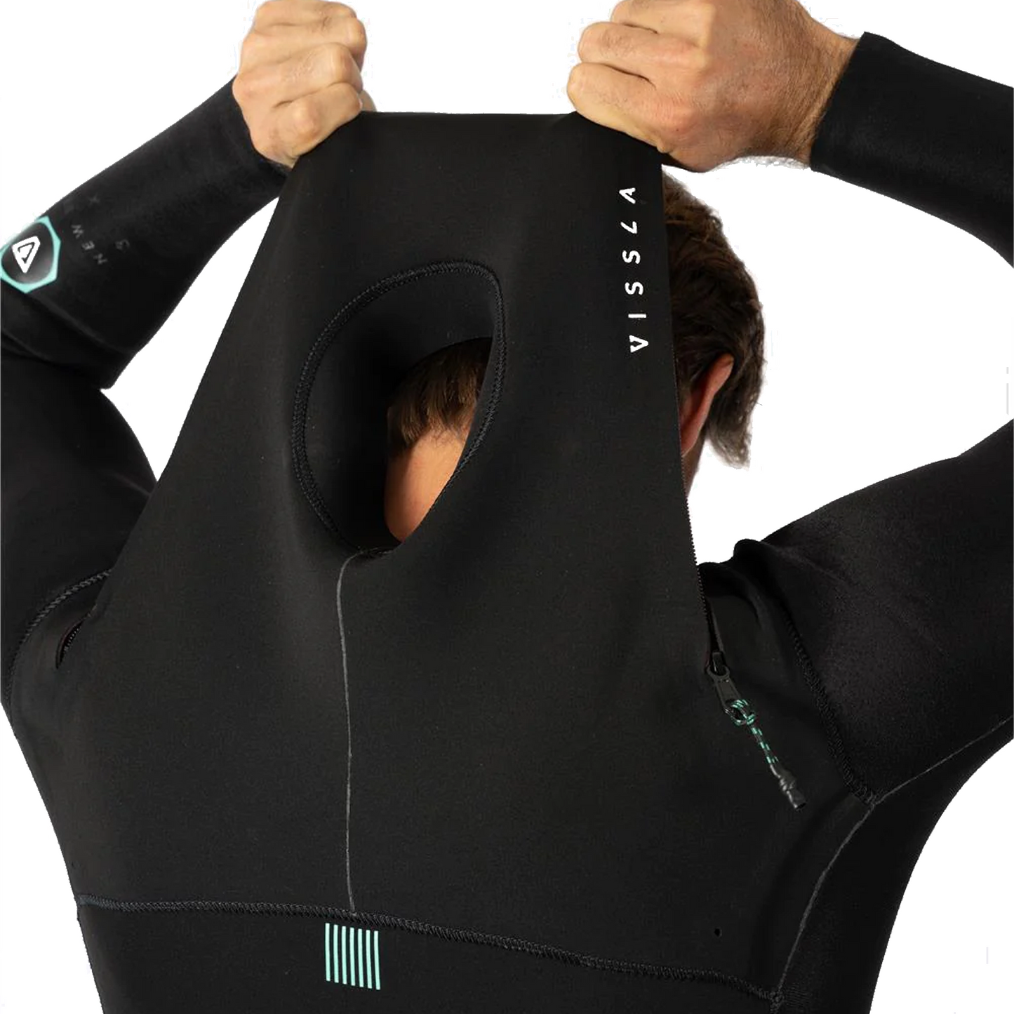 VISSLA MENS NEW SEAS 4/3MM U ZIP FULL