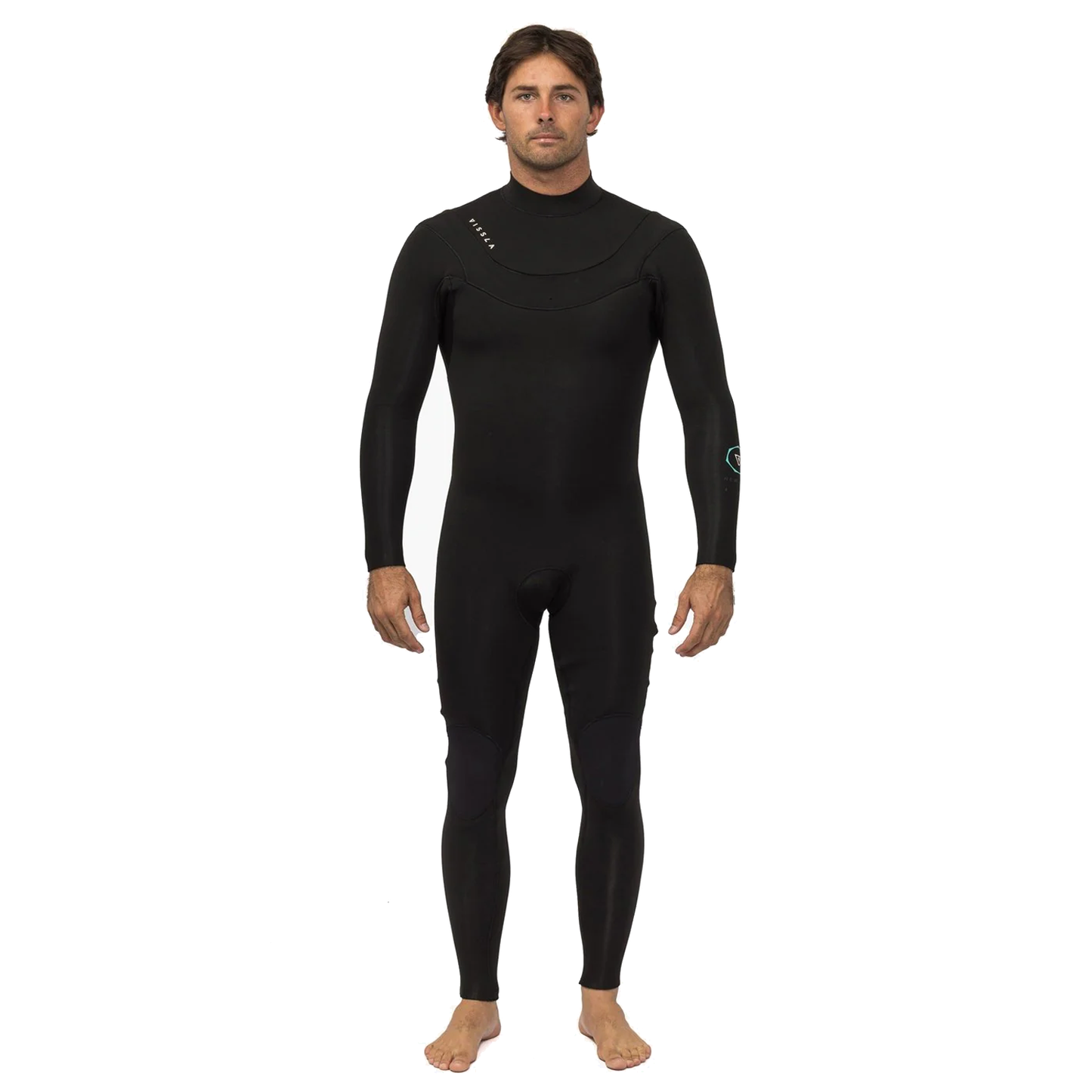 VISSLA MENS NEW SEAS 4/3MM V ZIP FULL