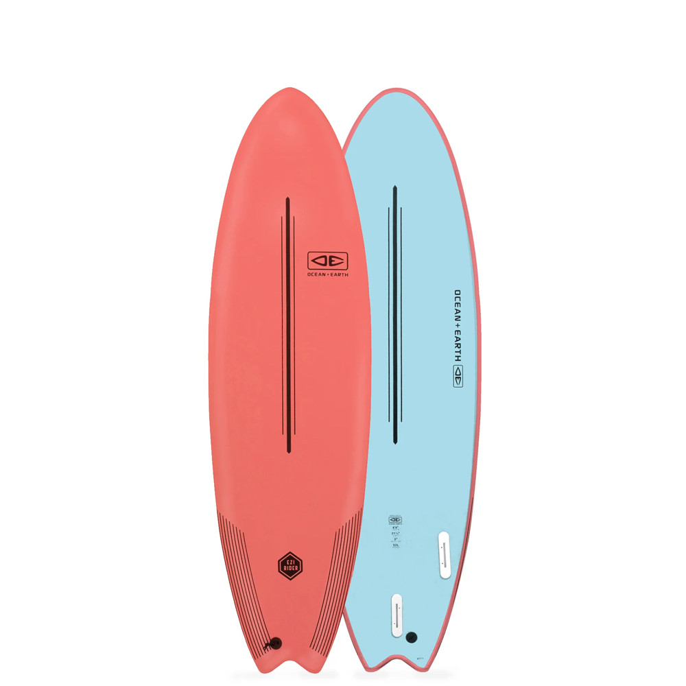 O&E EZI RIDER SOFTBOARD 6'6 52L