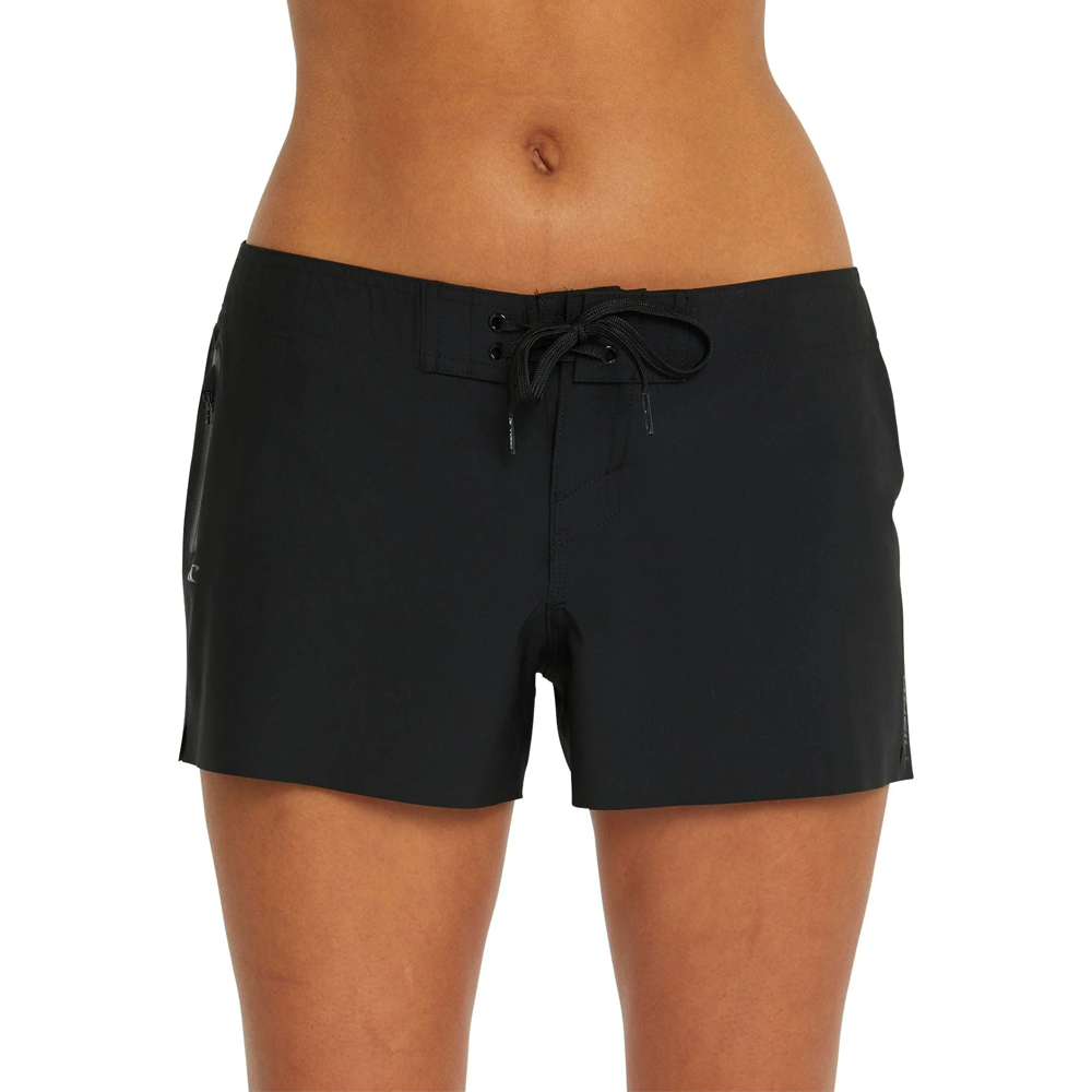 O'NEILL WMNS ONSHORE 3" STRETCH BOARDSHORT - BLACK