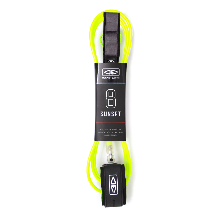 O&E SUNSET MOULDED LEASH 8'0"