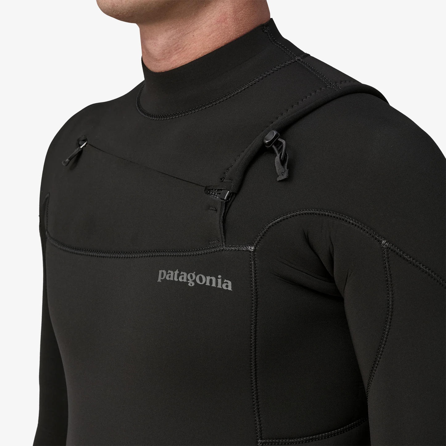 PATAGONIA MENS R2 REGULATOR YULEX FZ FULL SUIT 2025 - BLACK