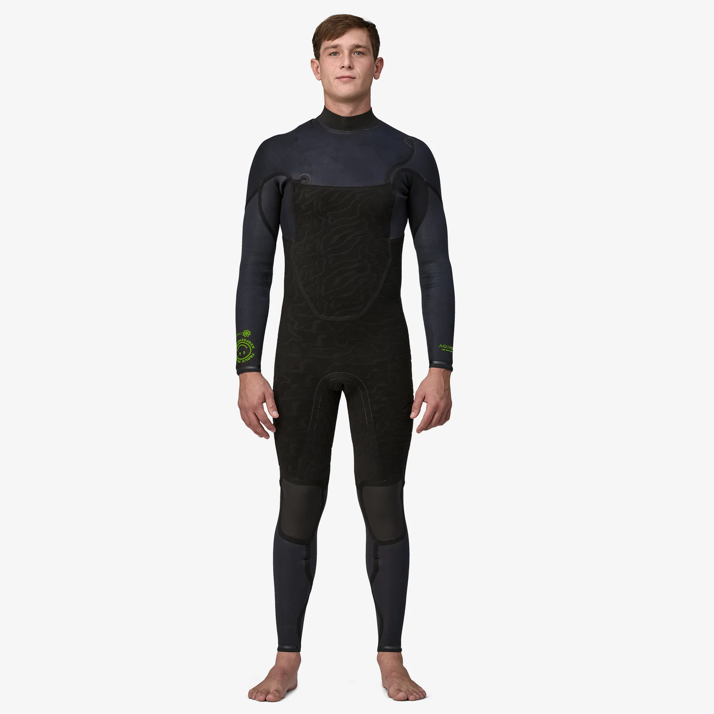 PATAGONIA MENS R2 REGULATOR YULEX FZ FULL SUIT 2025 - BLACK