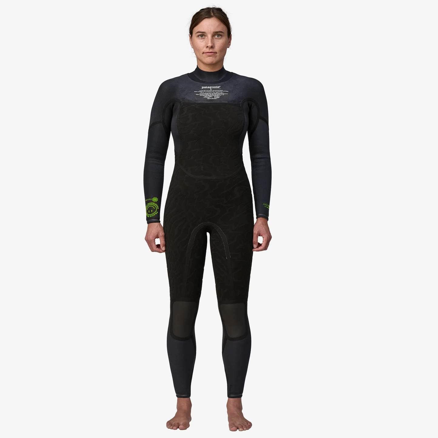 PATAGONIA WMNS R2 REGULATOR YULEX FZ FULL SUIT 2025 - BLACK