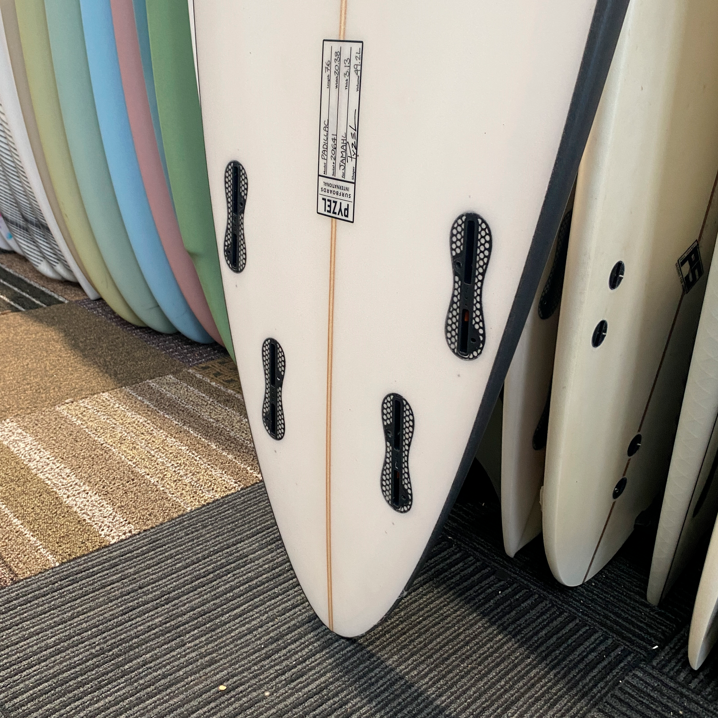 PYZEL PADILLAC 7'6" PU FCS II 49.2L