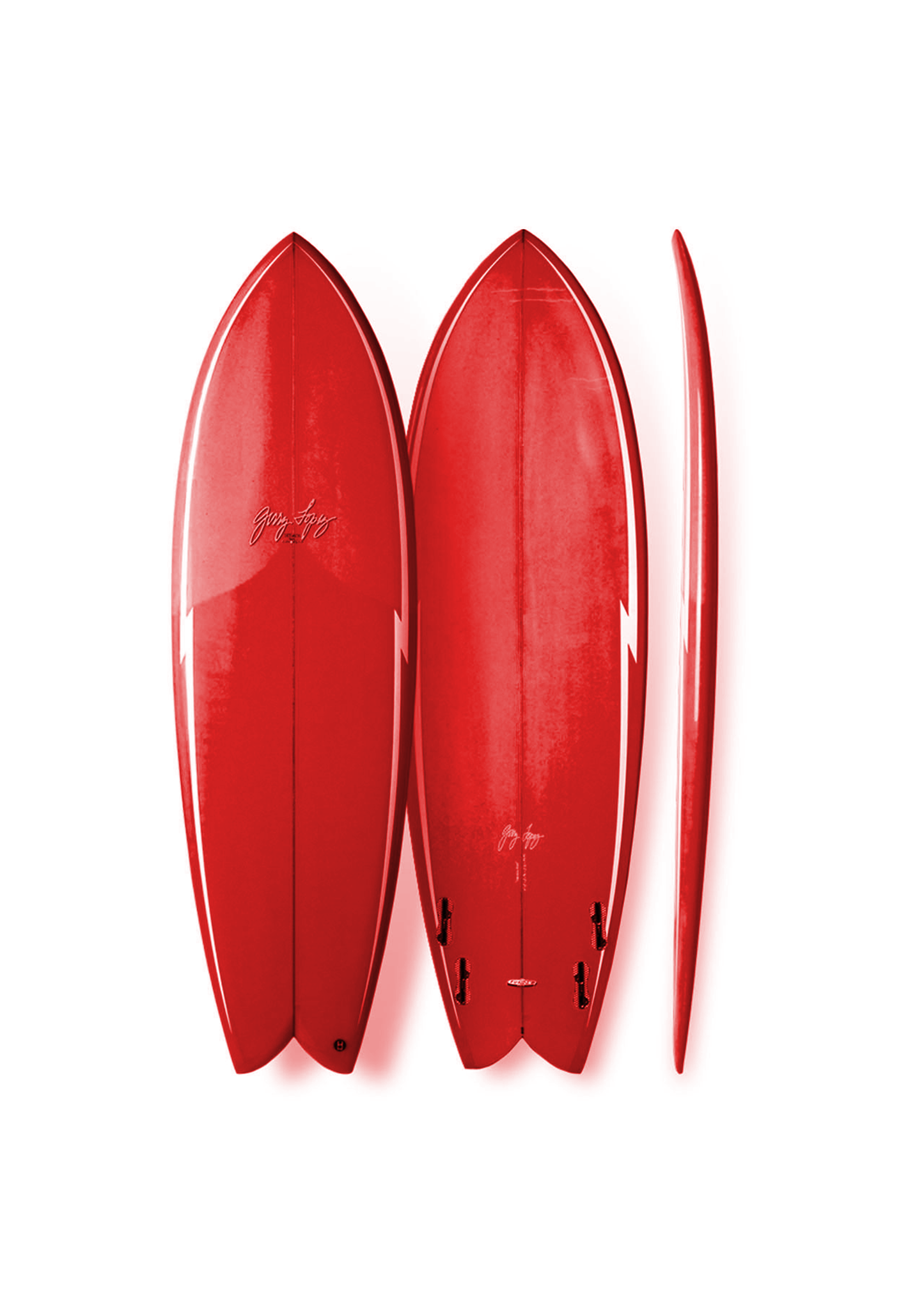 GERRY LOPEZ SOMETHING FISHY 6'0" FCS II RED