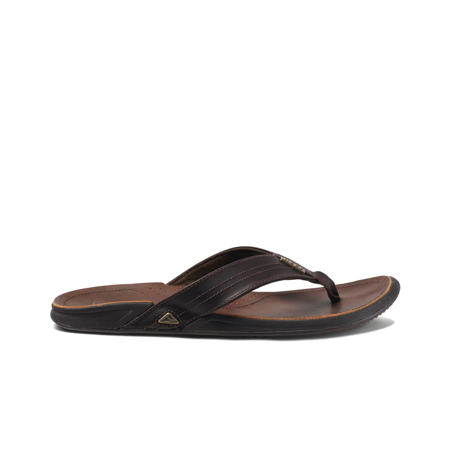 REEF MENS J-BAY III JANDALS - DARK BROWN