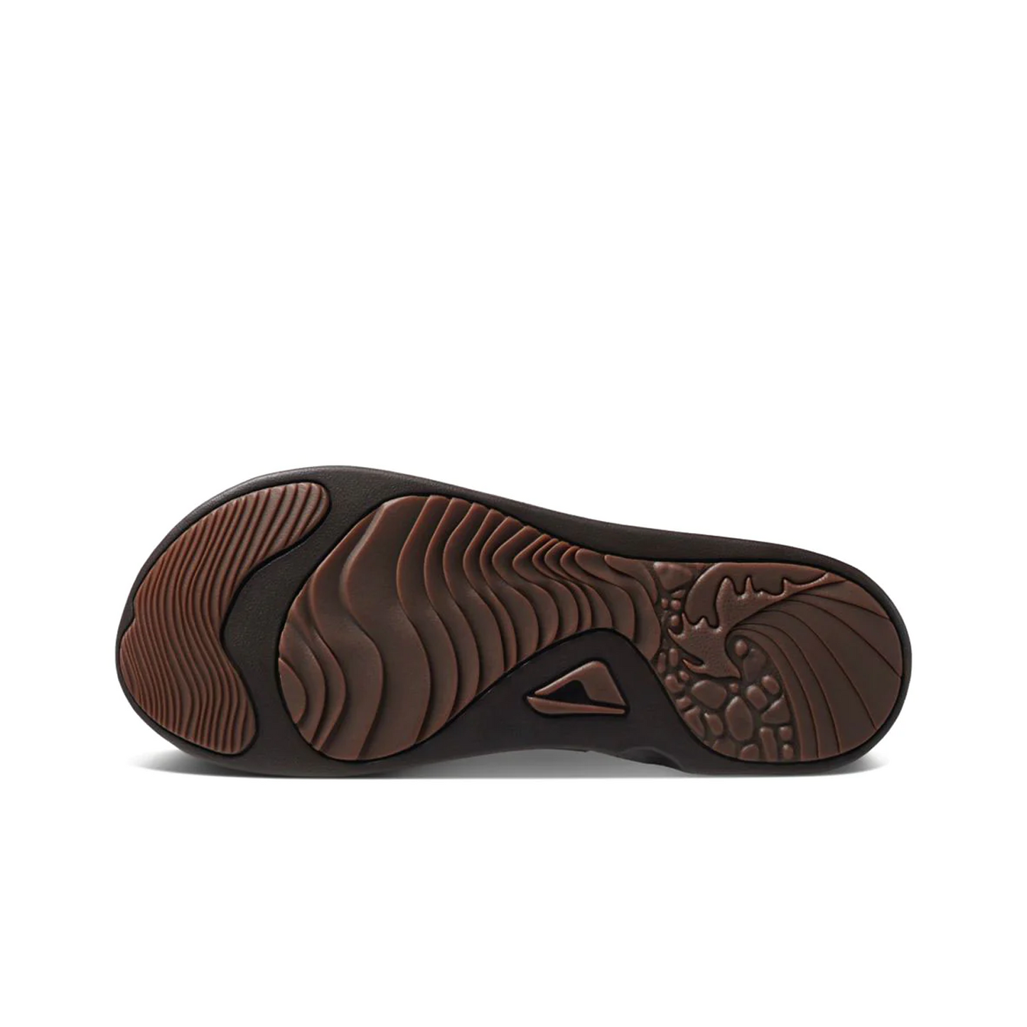 REEF MENS J-BAY III JANDALS - DARK BROWN