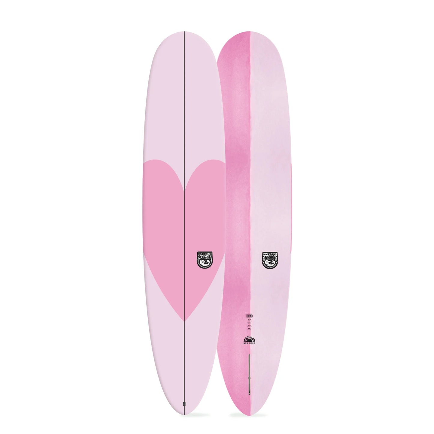O&E SAR BEAR 8'0" EPOXY SOFTBOARD 52L - PINK