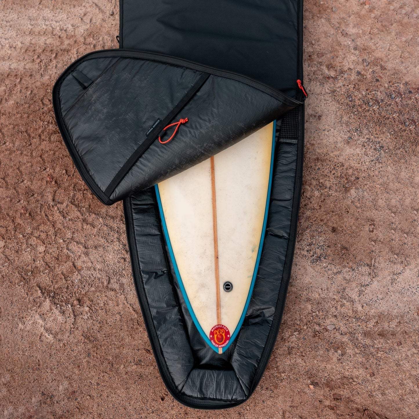 O&E HYPA BIG WAVE TRAVEL COVER - BLACK