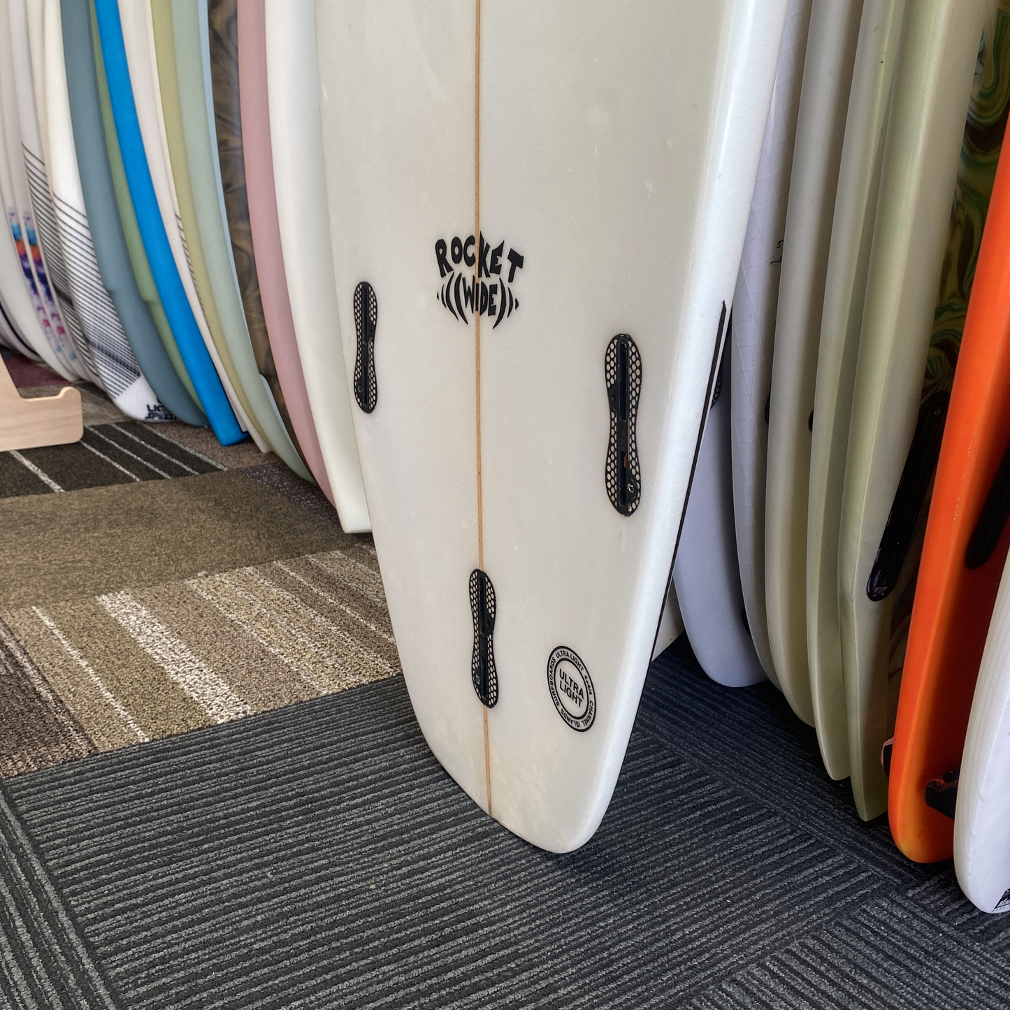 CHANNEL ISLANDS ROCKET WIDE 6'4" PU FCS II 44.6L