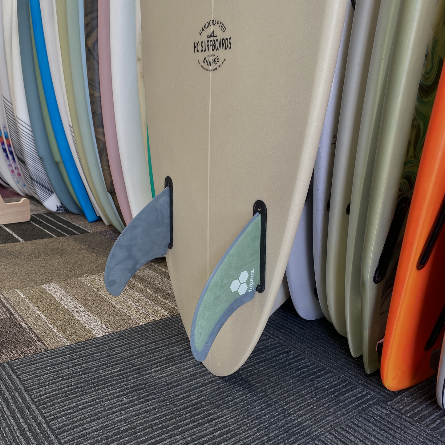 HC TWIN PIN 6'6" PU FUTURES 42.5L