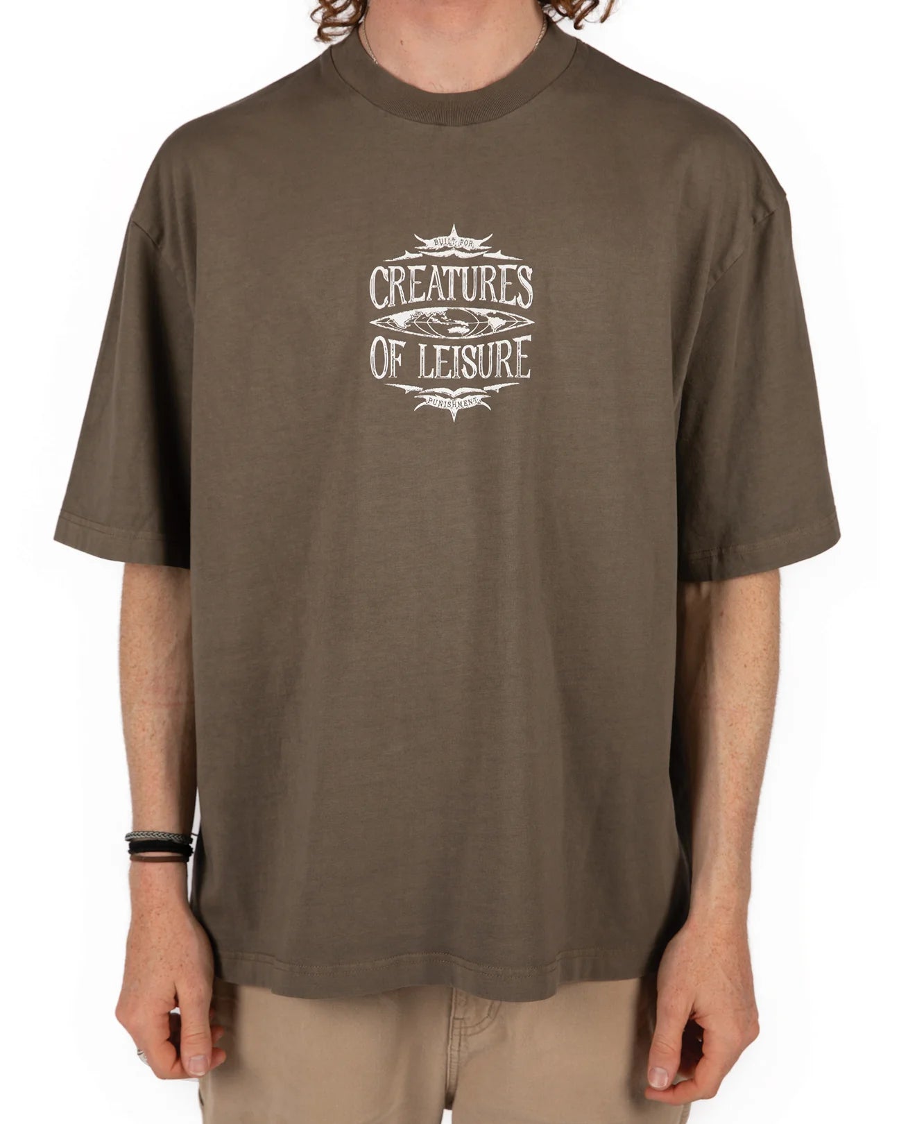 CREATURES PUNISH COLLECTION S/S TEE - COFFEE