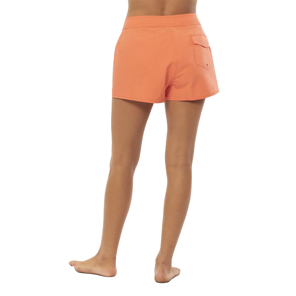 SISSTREVOLUTION RIDE THE WAVES 2" BOARDSHORT - VIBRANT CORAL