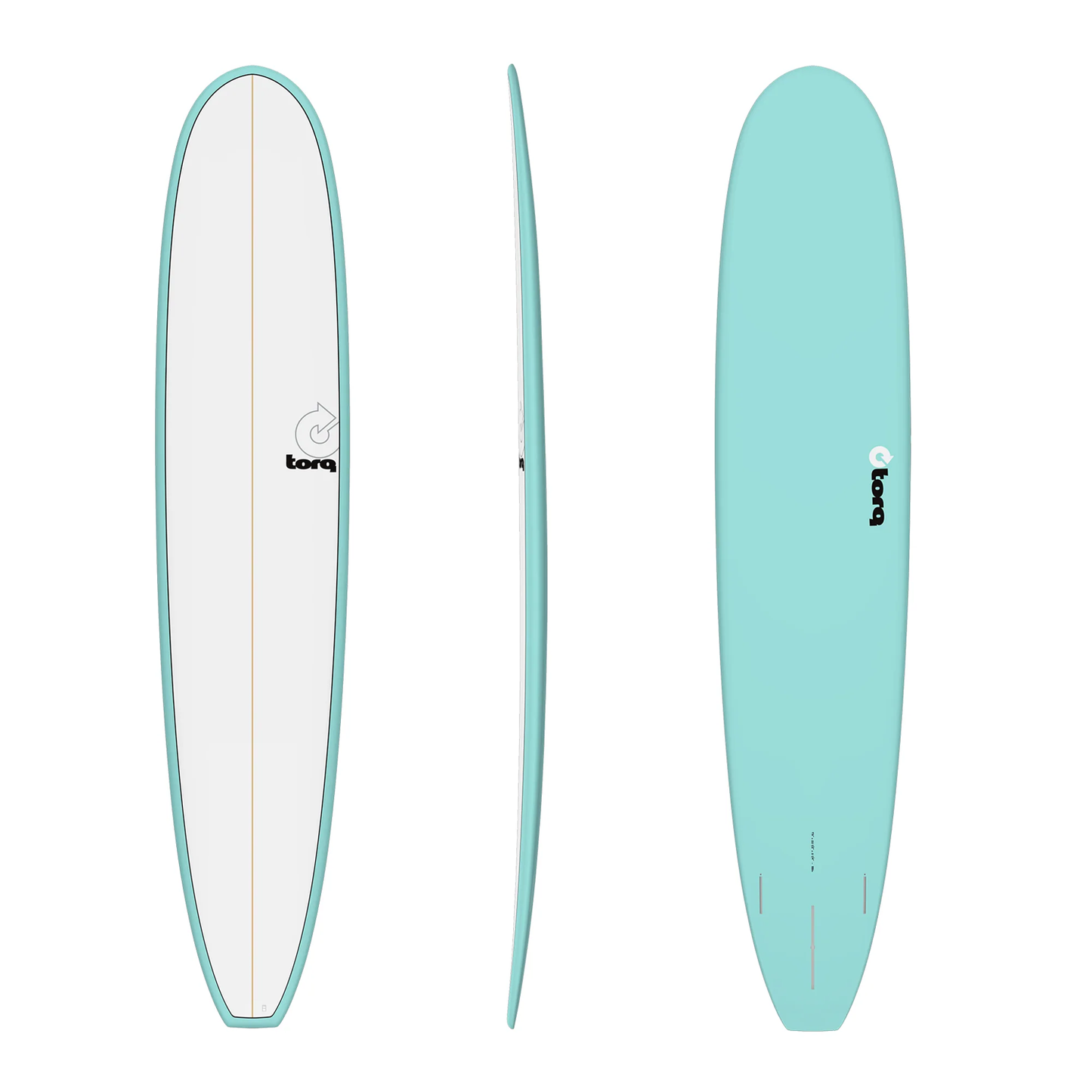 TORQ LONGBOARD 8'6" TET FUTURES - LIGHT TEAL/PINLINE 67.1L