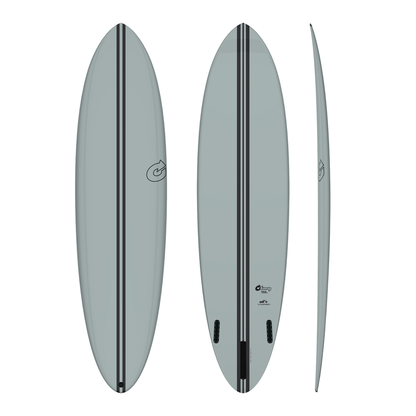 TORQ TEC CHOPPER TECNICOLOR GREY 7'2"