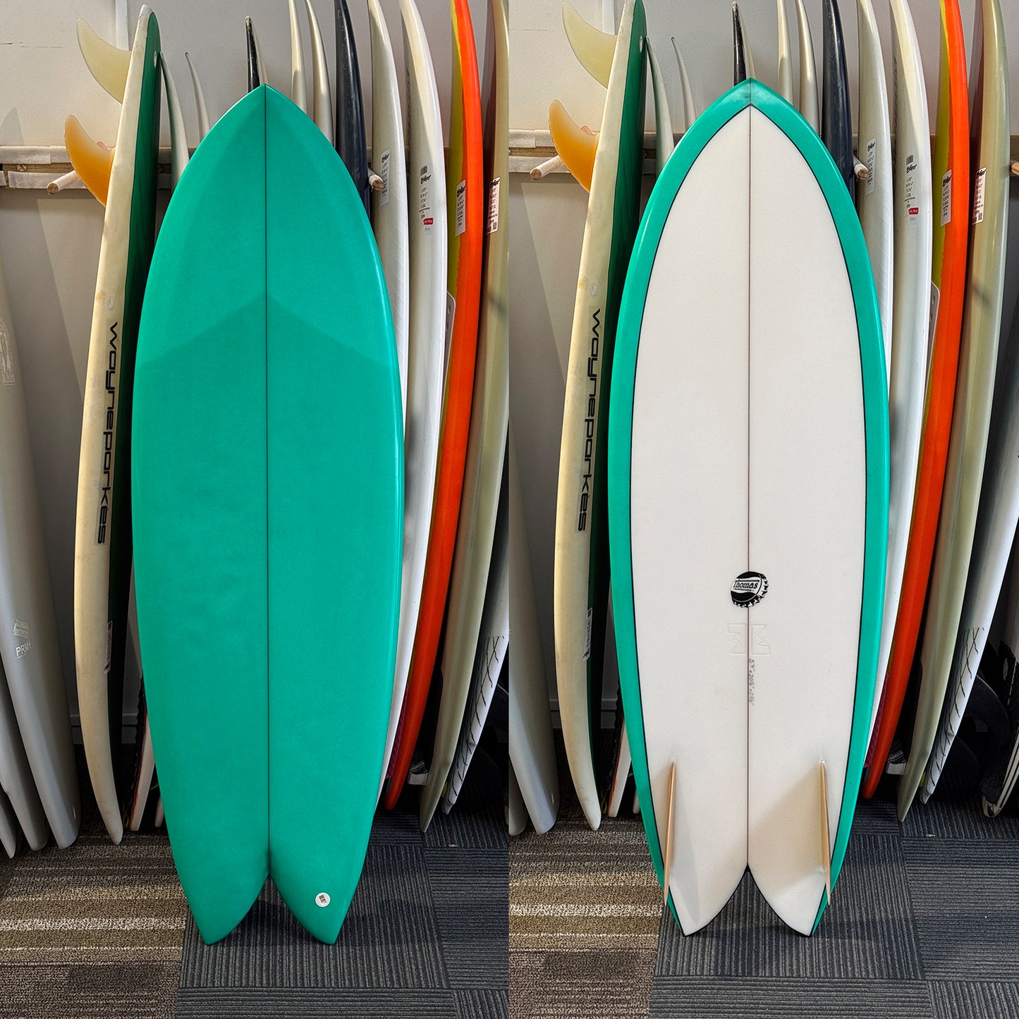 THOMAS BEXON KEEL FISH 5'4" PU 30L