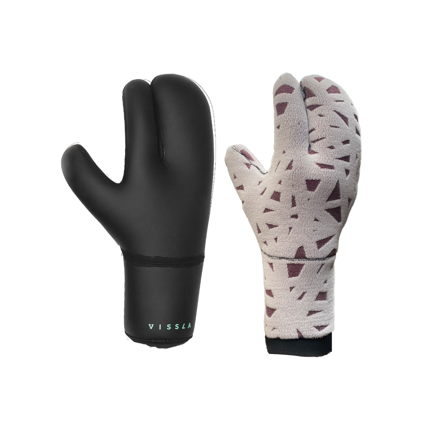 VISSLA 7 SEAS 5MM CLAW GLOVE 2024 - BLACK