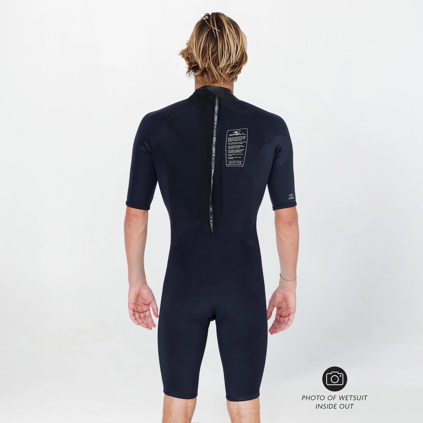 O'NEILL MENS DEFENDER BZ 2MM SPRING - BLACK