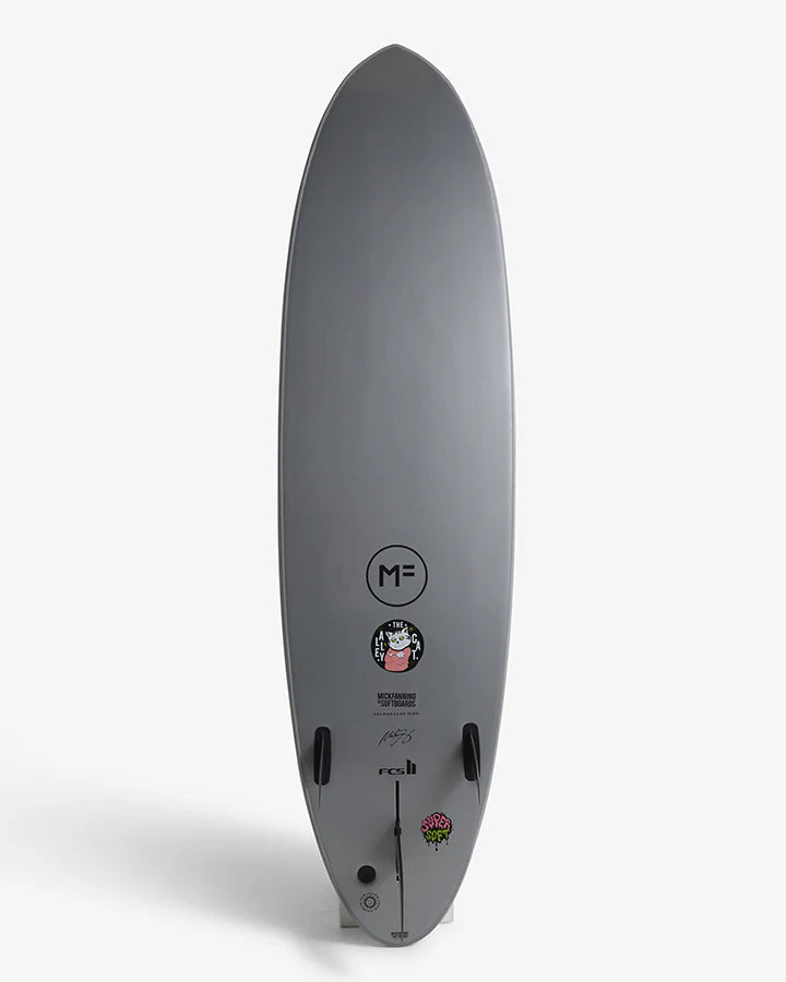 MICK FANNING ALLEY CAT 9'0" SUPERSOFT FCS II 91.92L - GREY