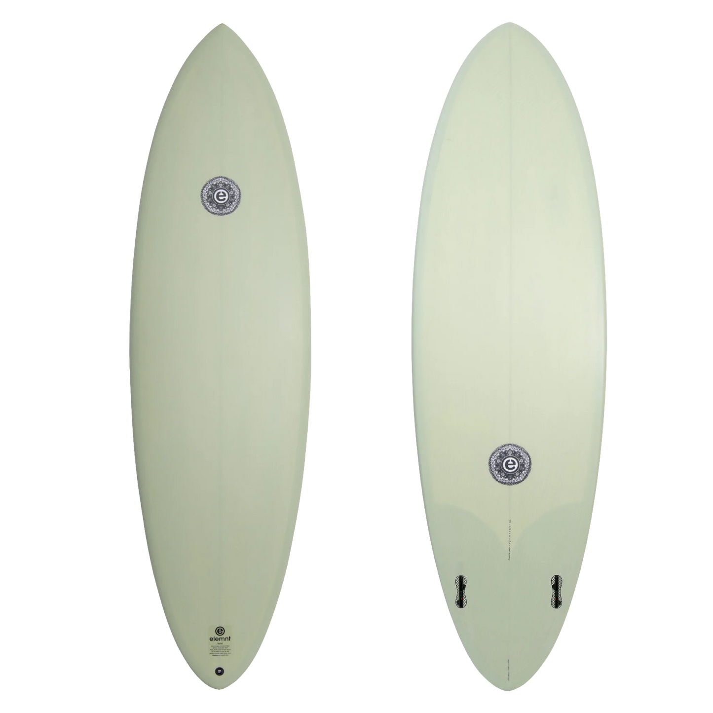 ELEMNT DOUBLE YOLK SMOKE GREEN 7'0" EPOXY FCS II 44L