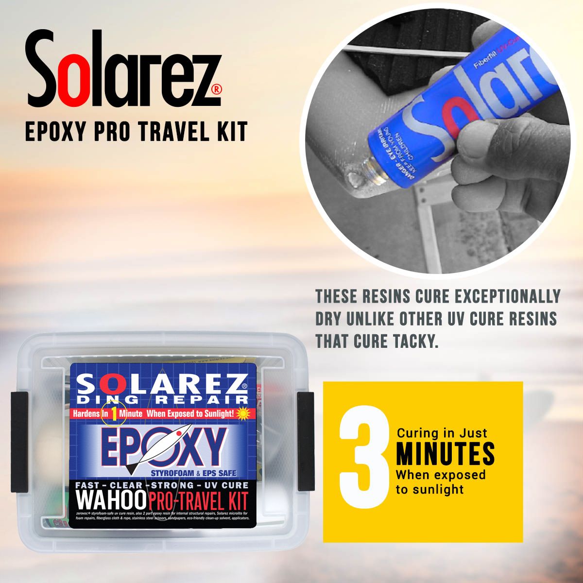 SOLAREZ EPOXY PRO TRAVEL REPAIR KIT