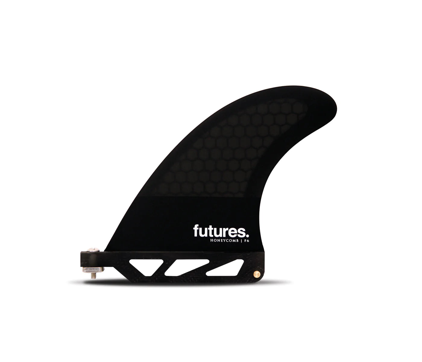 FUTURES F6 HONEYCOMBE SINGLE FIN - SMOKE