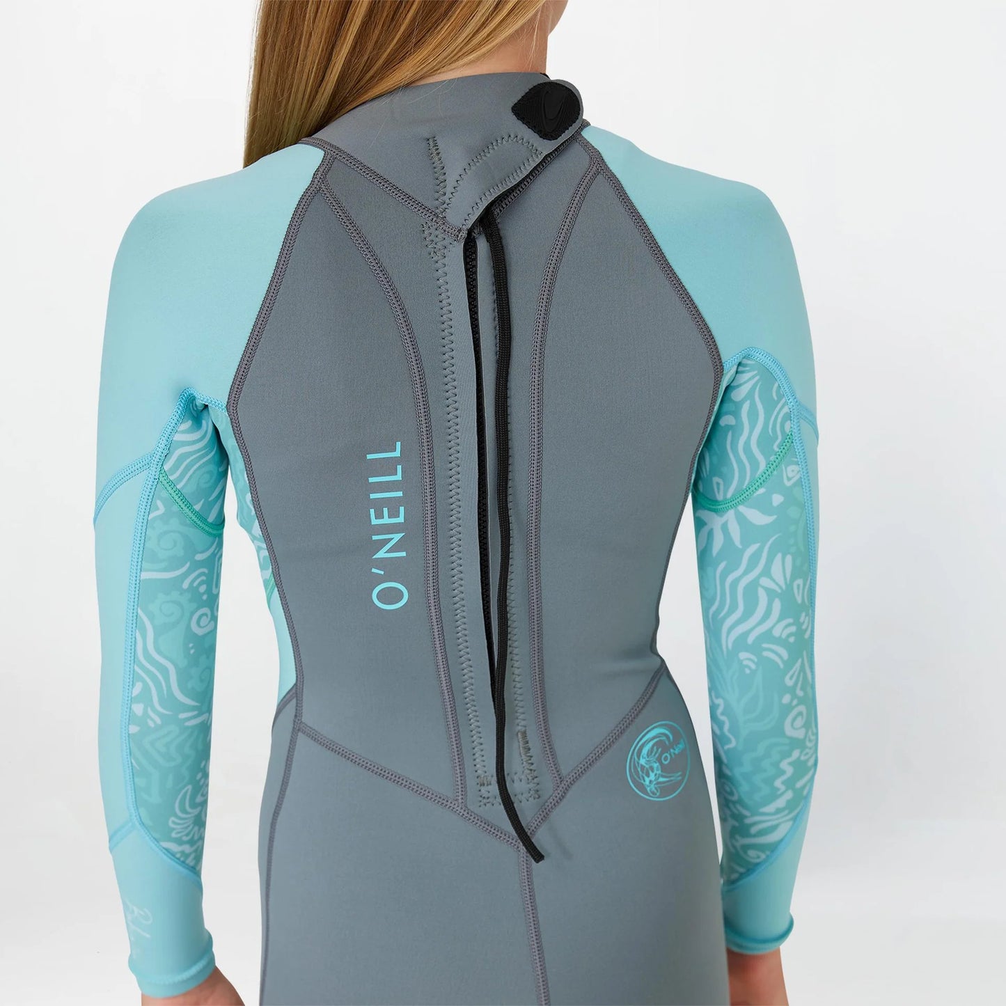 O'NEILL GIRLS BAHIA BZ 2MM LS MID SPRING - TIDEPOOL
