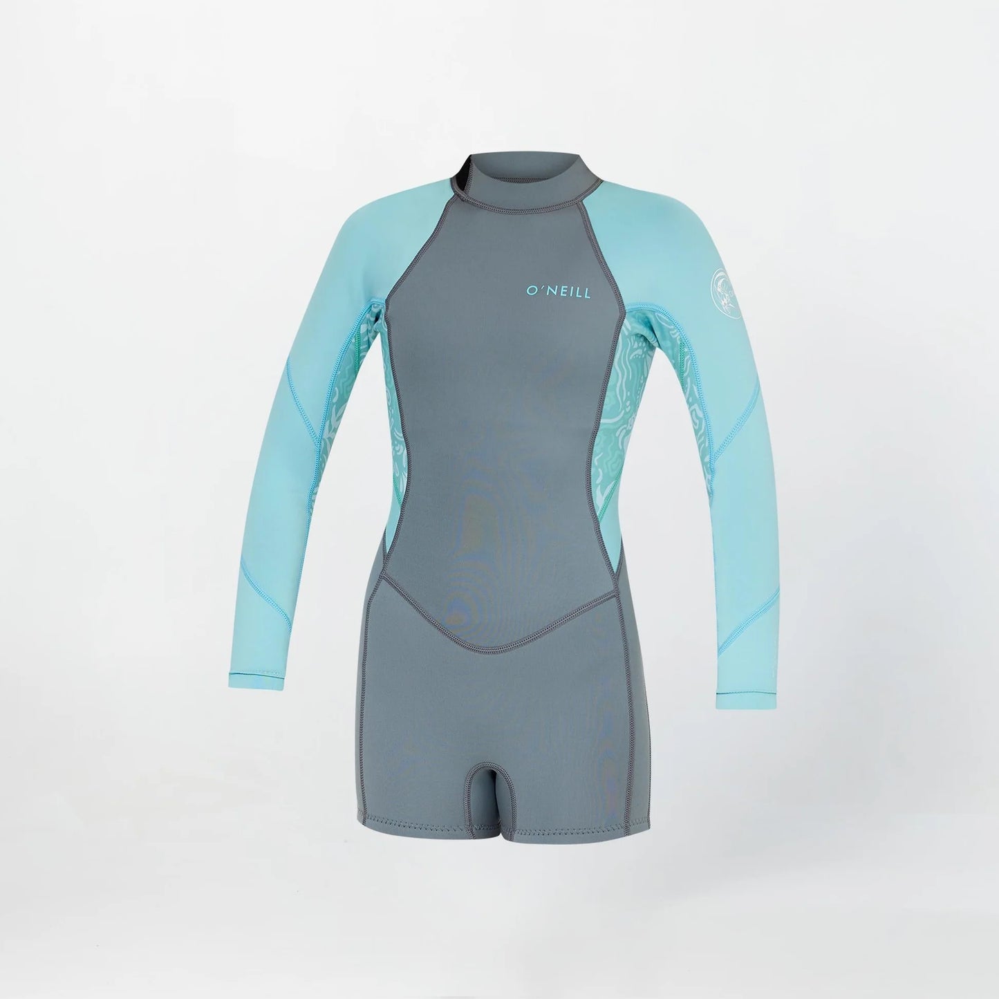 O'NEILL GIRLS BAHIA BZ 2MM LS MID SPRING - TIDEPOOL