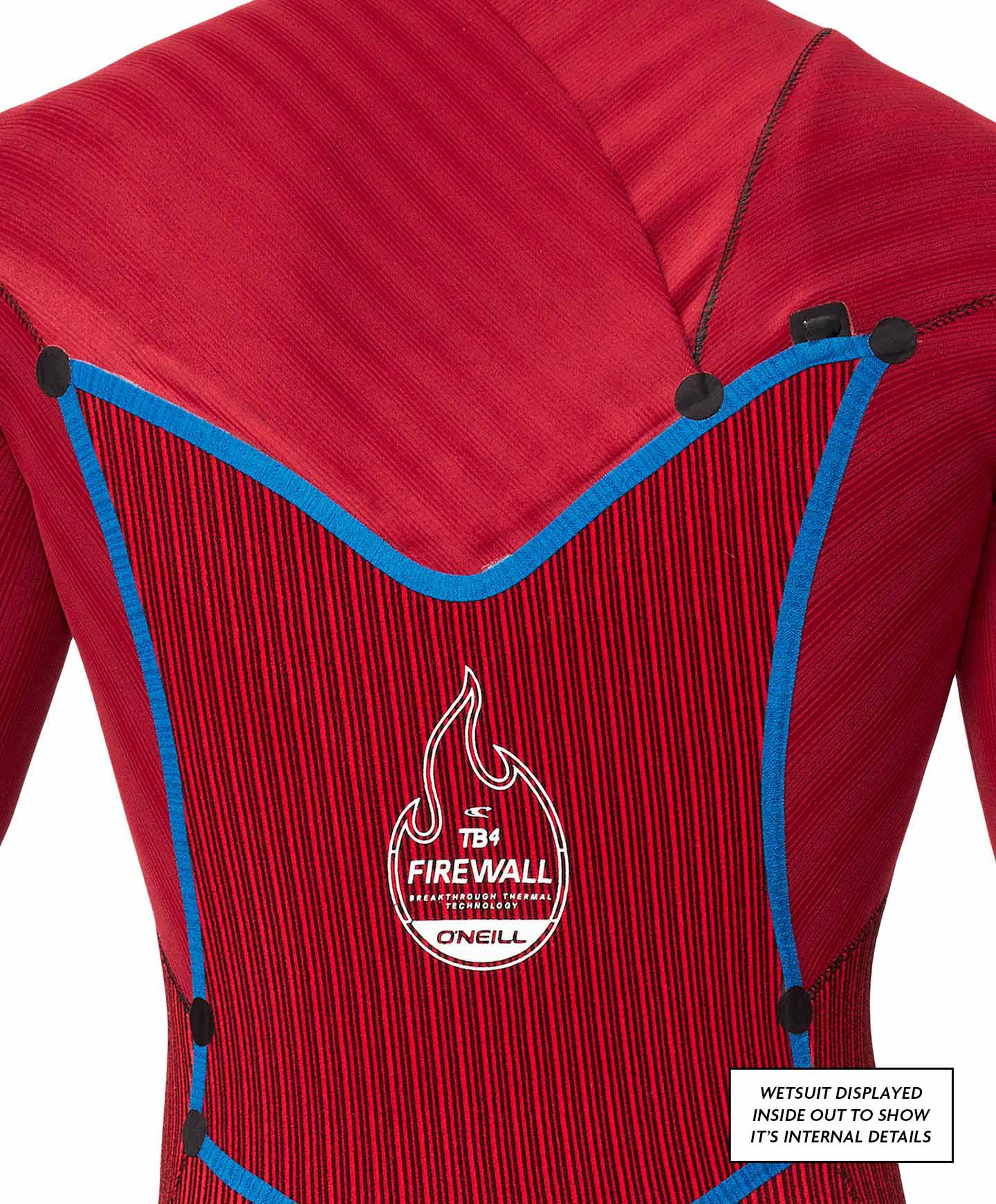 O'NEILL MENS HYPER FIRE X CZ FULL 4/3MM - BLACK