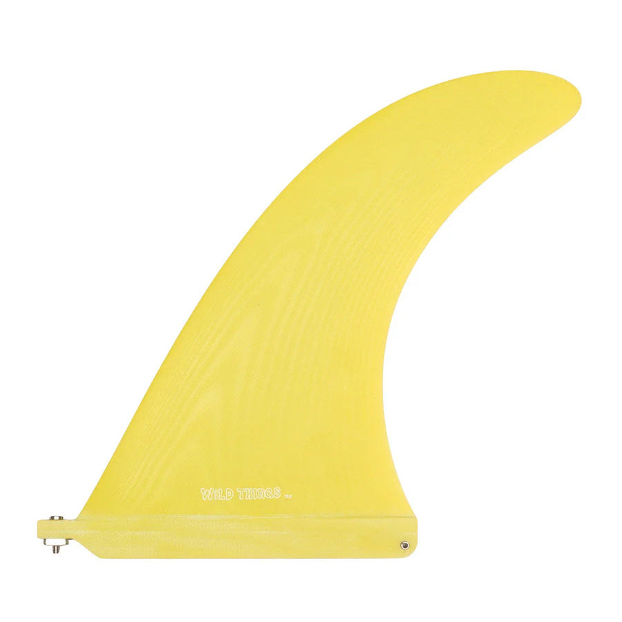 WILD THINGS LOG FIN FG 10" - SUNFLOWER