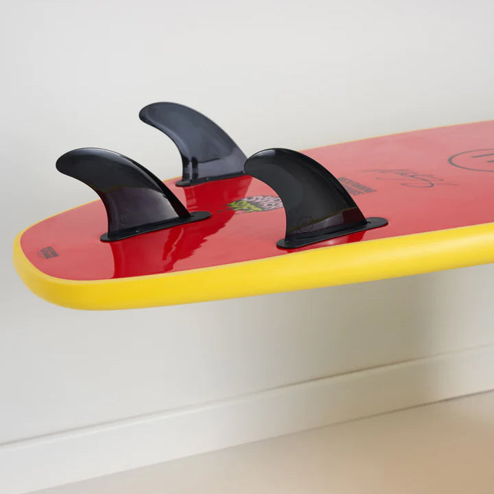 MICK FANNING BEASTIE SUPER SOFT 8'0" SUNSHINE/RED 59L