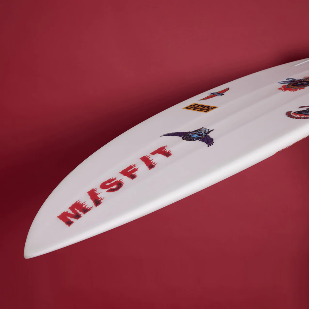 MISFIT YANDINA SPEEDWAY PRIMITEK 5'10" FUTURES 30.5L