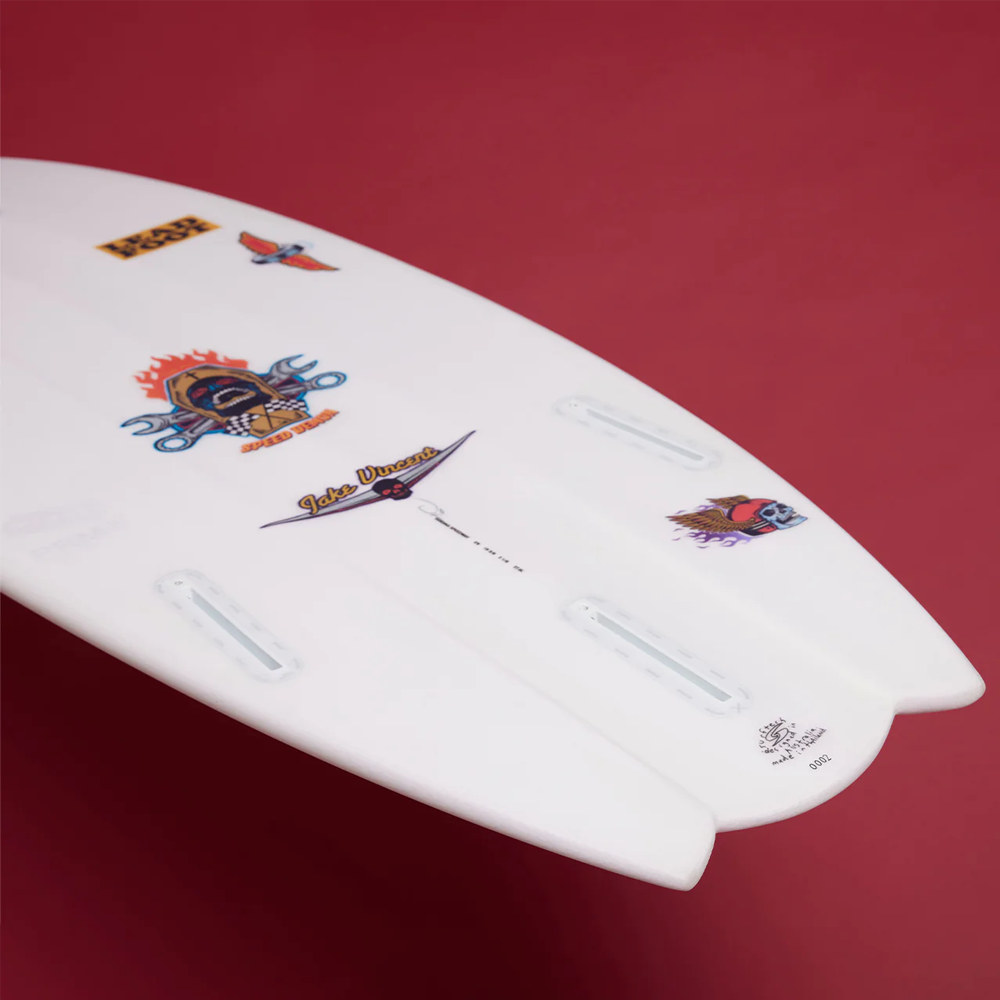 MISFIT YANDINA SPEEDWAY PRIMITEK 5'10" FUTURES 30.5L