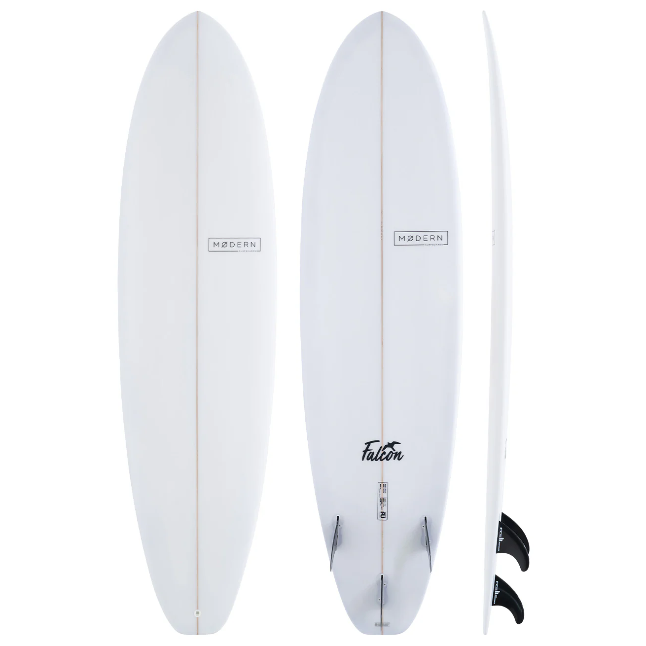 MODERN FALCON 7'0" PU FCS II 47L - CLEAR