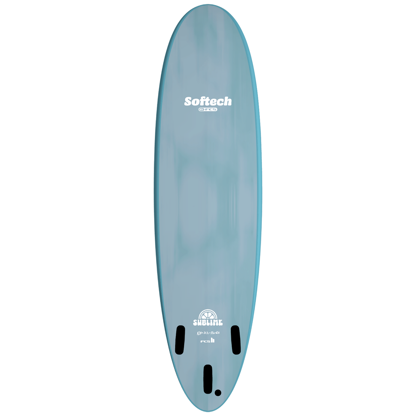 SOFTECH SUBLIME 7'4" SOFTBOARD FCS II 73L - SKY BLUE