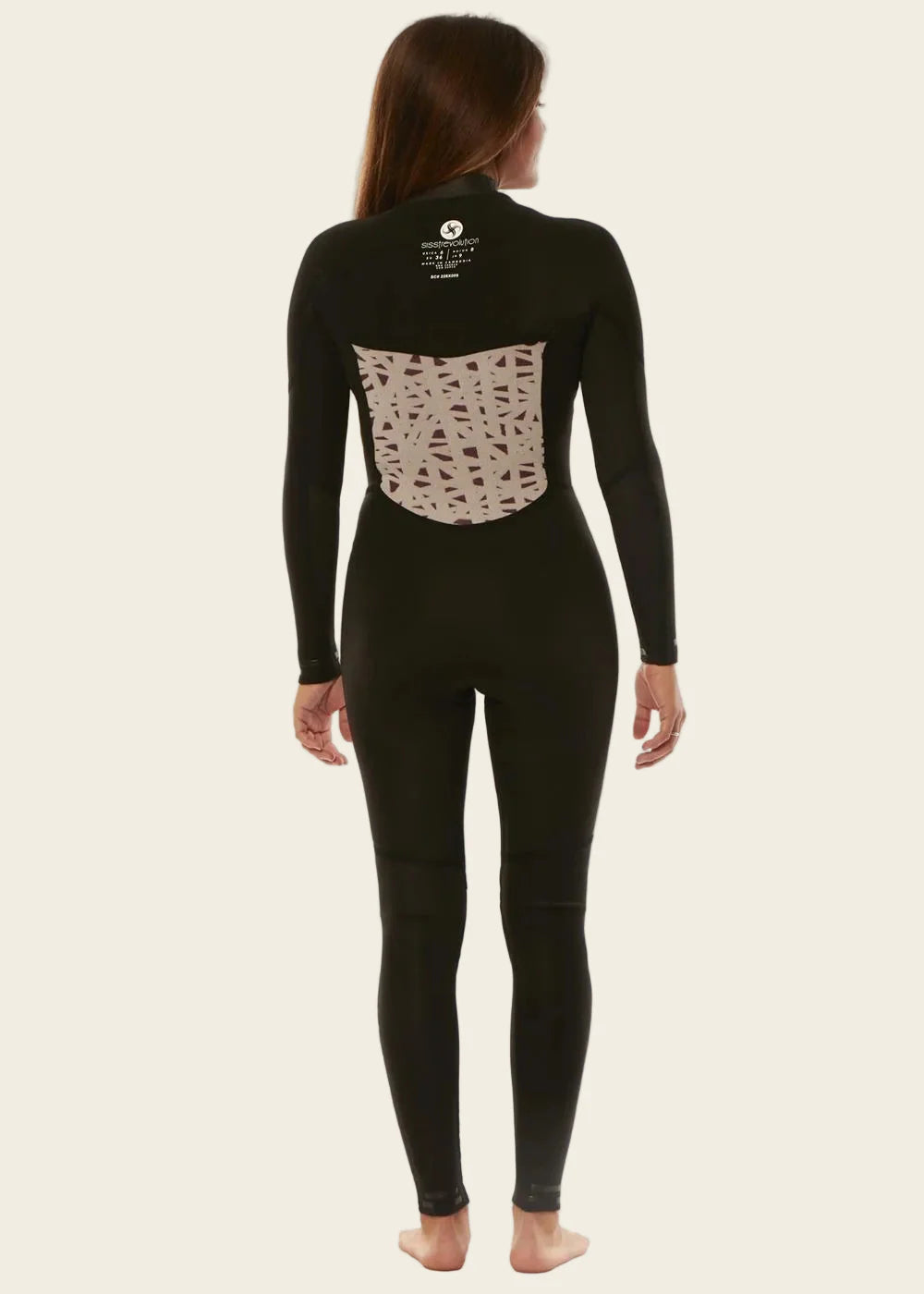SISSTREVOLUTION WMNS 7 SEAS 4/3MM CZ FULL - BLACK