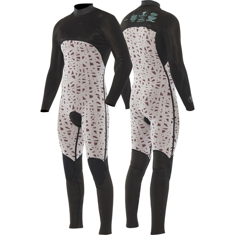 VISSLA MENS HIGH SEAS II 4/3 FULL NO ZIP - CHARCOAL 2022