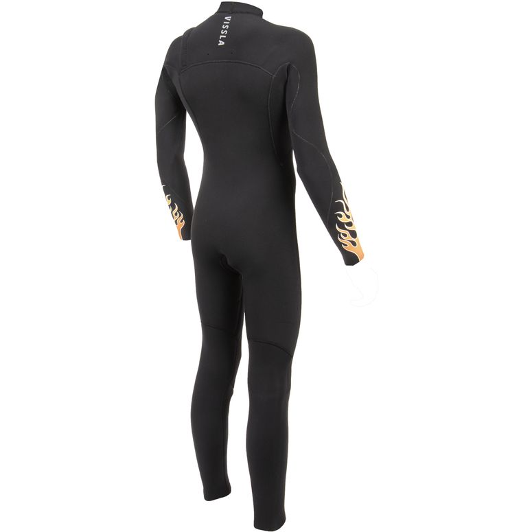 VISSLA YOUTH HIGH SEAS CZ 4/3MM BLACK FIRE