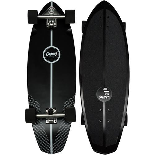 SLIDE DIAMOND CARVING 32"  SURF TRAINER SKATEBOARD