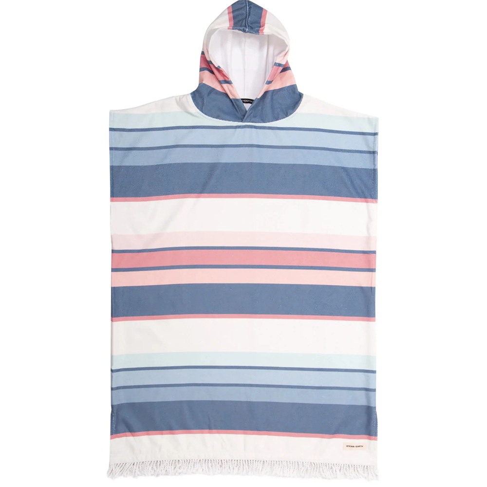 O&E WOMENS SUNKISSED LIGHTWEIGHT HOODED PONCHO