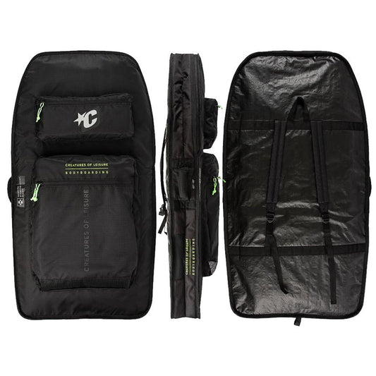 CREATURES BODYBOARD DOUBLE - BLACK/CITRUS