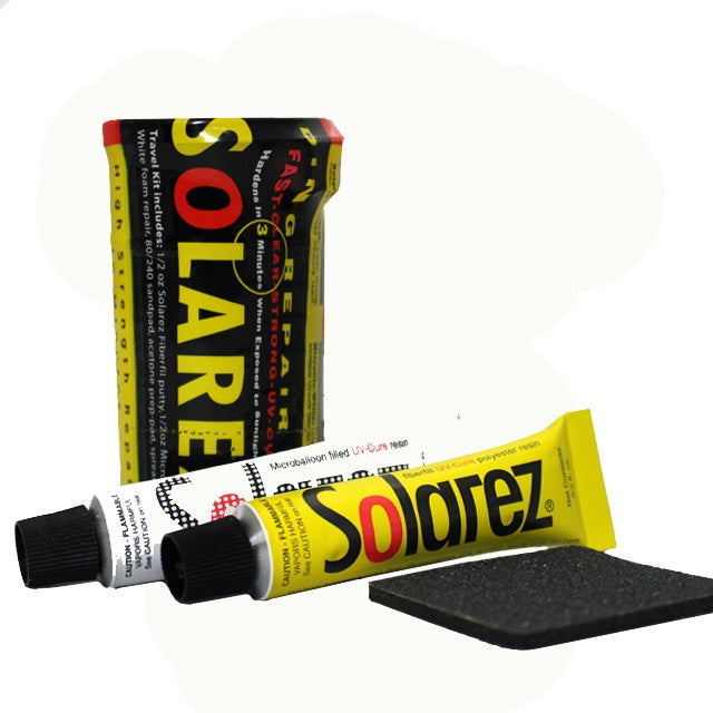SOLAREZ POLYESTER UV MINI TRAVEL KIT