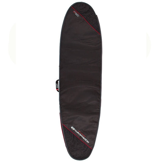 O&E COMPACT DAY LONGBOARD COVER BLACK/RED