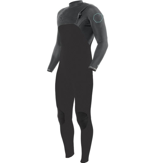 VISSLA MENS HIGH SEAS II 4/3 FULL NO ZIP - CHARCOAL 2022
