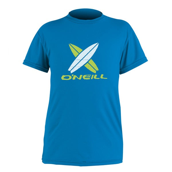 O'NEILL TODDLER SKINS RASH/UV S/S TEE Bright Blue