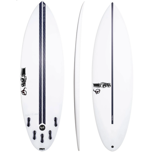JS HYFI BULLSEYE 5'8" FCS 29.5L