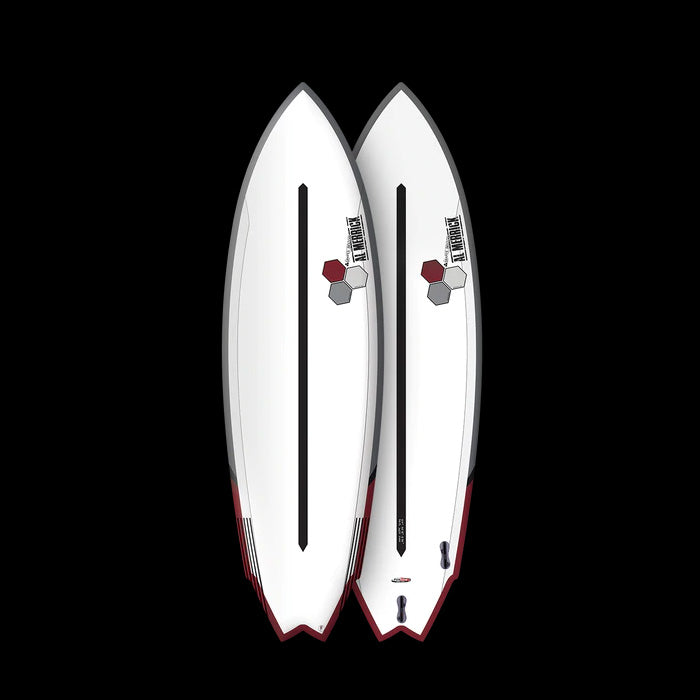 CHANNEL ISLAND TWIN FIN DUAL CORE 5'8 FCS II EPOXY 29.2L