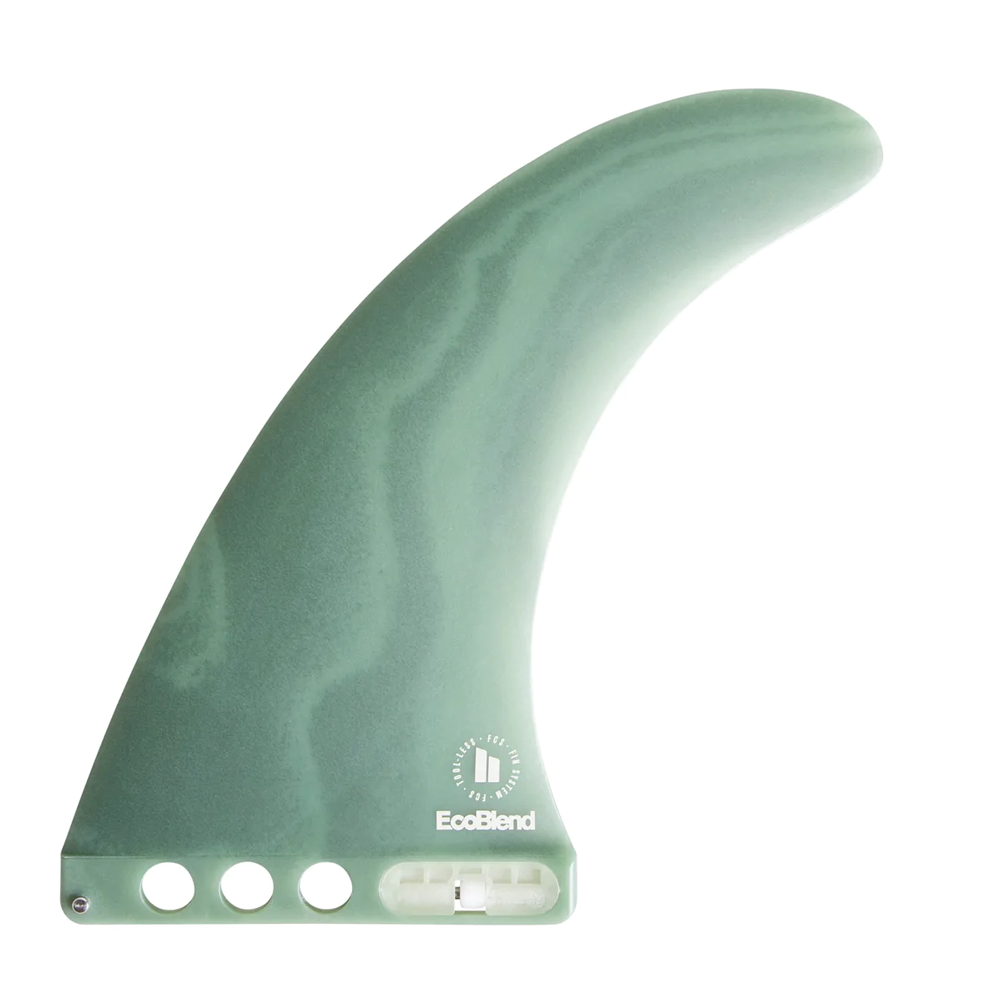 FCS II CONNECT NEO GLASS ECO LONGBOARD FIN 9" ICEBERG GREEN